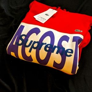🔥(NWT) Supreme Lacoste Hoodie🔥